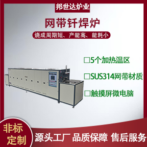 網帶釬焊爐 光亮退火網帶爐 緊固件燒結爐